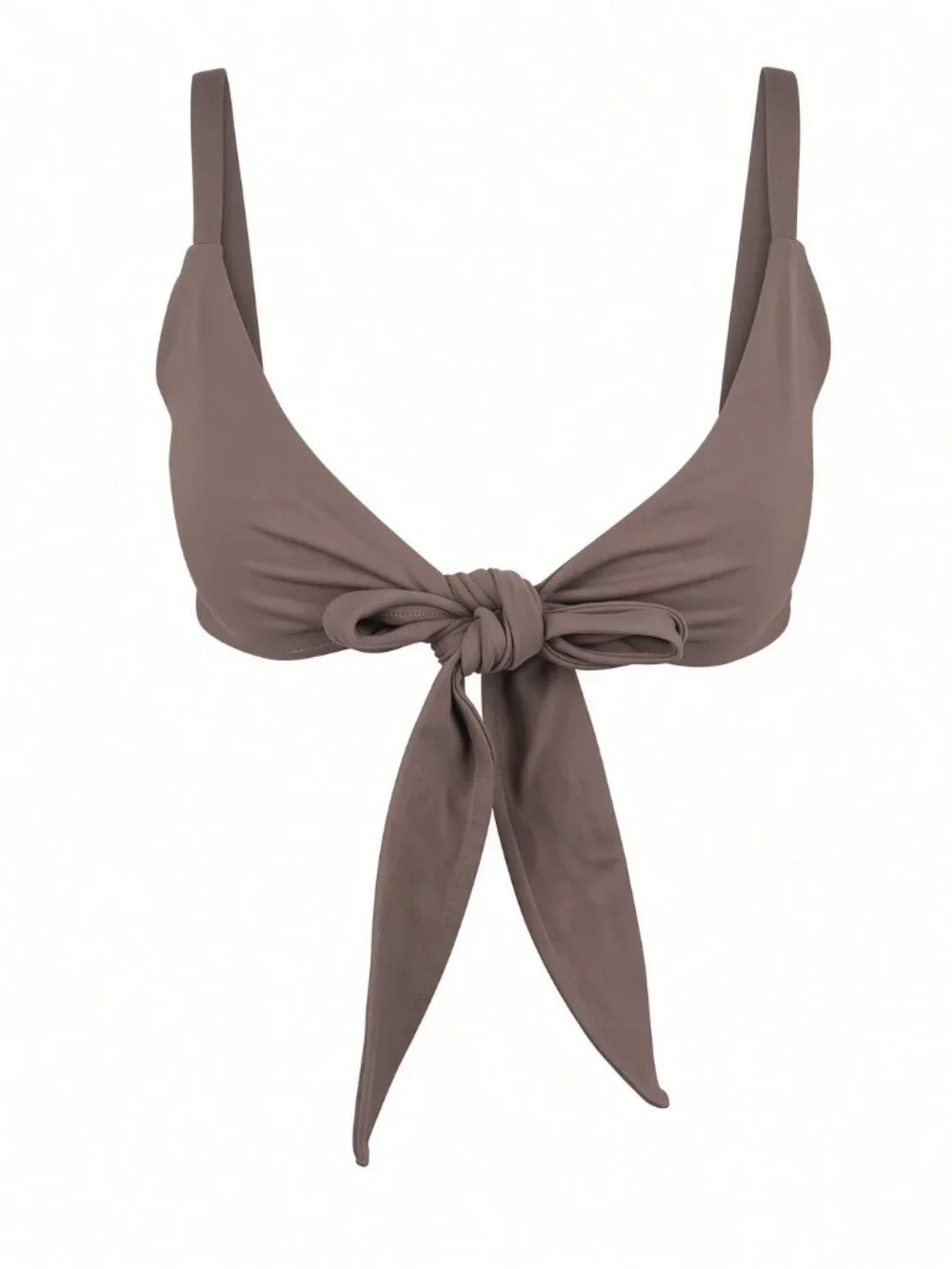 Years of Ours Women's Brown Bikini Top